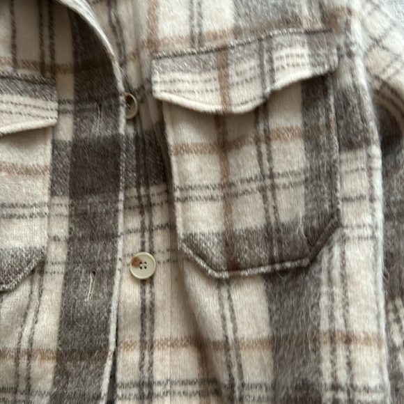 Zara Plaid Overshirt Jacket Shaket blogger favorite - Picture 7 of 11